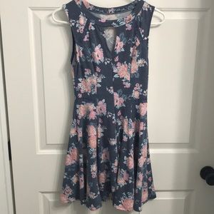 Floral mini dress